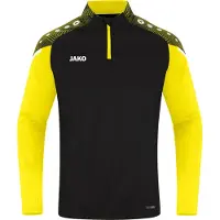 Jako Performance Ziptop Hommes - Noir / Jaune Tendre | Taille: XXL