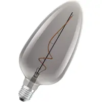 Ledvance Vintage 1906 Filament LED E27 Special Filament Smokey 125mm 4W 140lm - 818 Extra Warm White | Dimmable
