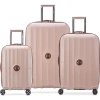 Delsey PARIS trolley Carrousel Expandable 4 Double Rolls Trolley L / M / S L Pink rose 76cm