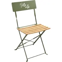 Home Deco Factory Chaise De Jardin Pliante Bella Vita