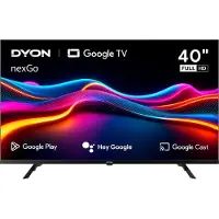 Dyon nexGo 40F, Full-HD Smart LED TV, portail intelligent, Bluetooth,vocale