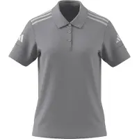 Adidas Squadra 25 Cotton Short Sleeve Polo Gris L / Regular Femme