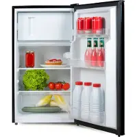 Primo PR177FR Réfrigérateur avec compartiment congélation - D - 80L - Réfrigérateur indépendant de table - Noir