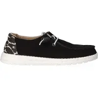 HeyDude Hey Dude Mocassins Chaussures à lacets Femme 31383238373738 Noir 42 UE