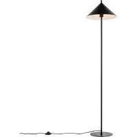QAZQA Lampadaire design noir - Triangolo