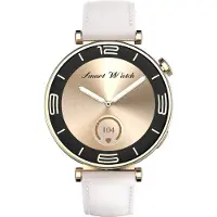Riversong Smartwatch GLOW or rose 220mAh, étanche IP68, 1,32 pouces, Bluetooth