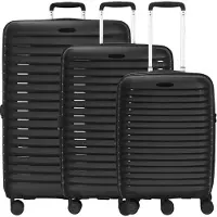 D & N Ensemble de bagages 'Travel Line 4500' noir