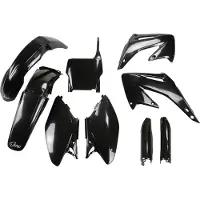 Ufo PLAST Kit de carénage Pour modèles Honda En h noir