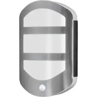 Osram ENDURA STYLE PLATE Wall Sensor 12.5W Stainless Steel (650 lm, IP44)