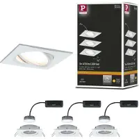 Paulmann Luminaire LED encastré Nova Plus Set de base orientable