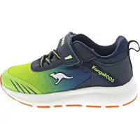 Kangaroos Baskets basses enfant KB-Rida EV garcons - Bleu - 30