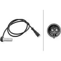 Hella Capteur De Vitesse De Roue 6Pu