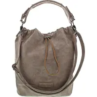 Fritzi aus Preußen sac à épaule sac à épaule bandoulière Poppi04 Vintage Hobo Bag Taupy marron clair