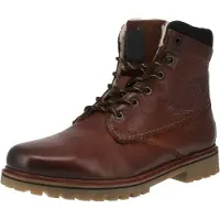 Bugatti Panther comfort Veterschoenen Hoog - Donkerbruin - Maat 41
