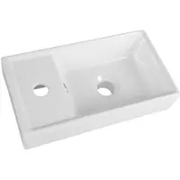 A&n&a aqualine Aqualine Ceramics - Meuble lavabo 400x220 mm, blanc DD4022