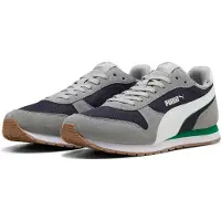 Puma Chaussures de sport ST Miler pour hommes, chaussures d'entraînement, modèle à lacets, couleur grise, style décontracté