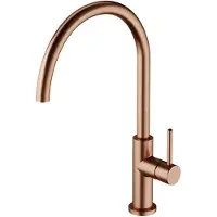Omnires Robinet de cuisine Y Y1251CPB, finition cuivre brossé