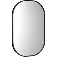 Hak CONA SLIM miroir dans cadre, 40x60cm, noir