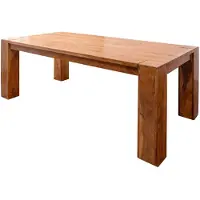 MASSIVMOEBEL24.DE MASSIVMOEBEL24 | Table à manger 220x100 Acacia laqué Miel OXFORD #0617