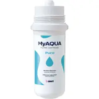 BWT Filtr wody MyAQUA Pure, Carafe filtrante, Bleu, Blanc