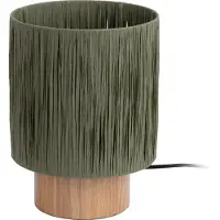 Present Time Lampe de table "Ronda", vert-gris.