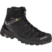 Salewa - Chaussures de trekking en GORE-TEX&reg; - Alp Trainer 2 Mid GTX M Black/Black pour Homme - Taille 45 - Noir