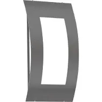CMD 72 Applique murale d'extérieur en acier inoxydable anthracite IP44 E27