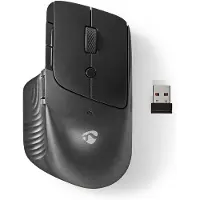 Nedis Mouse - Sans fil - 800 / 1200 / 1600 dpi - DPI réglable - Nombre de boutons : 6 - Droitier