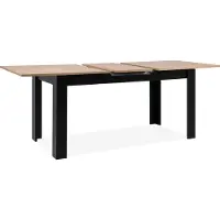 Finori - Table à manger extensible de 160 à 200 cm, ouverture automatique - BIRMINGHAM
