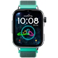 Savefamily SaveWatch Plus 2 4,7 cm (1.85") AMOLED Numérique 410 x 502 pixels Écran tactile 4G Argent Wifi GPS (satellite)