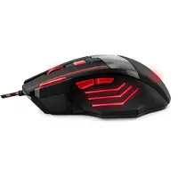 Esperanza Souris filaire pour les joueurs 7D Opt. Usb Mx201 Loup Rouge
