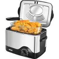 Unold 58615 - Friteuse - 1200 W - Acier inoxydable/noir