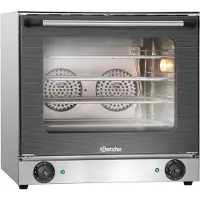 Bartscher Four à air chaud AT90-ST Chambre de cuisson en acier inoxydable