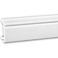 Profhome Plinthe 653107 Moulure décorative design intemporel classique blanc 2 m