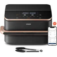 Cosori Dual Blaze Twinfry Chef Edition WiFi Air Fryer 10L + Pince en silicone