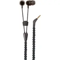 Wraps Casque d'écoute Natural Line, bois (Filaire), Écouteurs, Noir