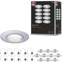 Paulmann lampe à encastrer set de 10 lampes fixes