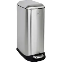 SVITA TS20 Poubelle à pédale Poubelle 20l incl. seau intérieur Pédale argentée