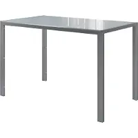 Vicco Table à manger Grand Gris 120x70cm, Model 40743