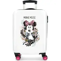 Joumma Bags Valise Disney 3668764 Minnie Style Unie Blanc Polyester