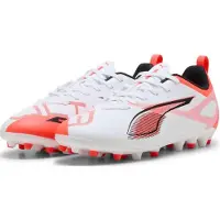 Puma Ultra 5 Play Mg Junior Football Boots Blanc EU 35 Enfants
