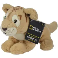 Simba National Geographic Knuffel Leeuw, 25cm