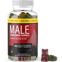 Glory Products OÜ MALE Enhancement Gummies | pour l'homme actif | délicieuse expérience gustative | contenu 60 gommes