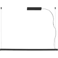 Faro Suspension VICO 1150 LED 30W 2700K aluminium noir mat L:115cm H:3.25cm