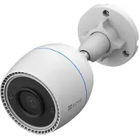 Ezviz Caméra de surveillance Vision nocturne couleur Full HD, 2 MP, Wi-Fi/LAN, étanche, 2,8 mm, 1 pièce.