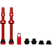 Muc-Off Tubeless Presta Valves 2 Units Rouge 60 mm