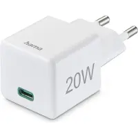 Hama Mini Charger USB-C 20W - Blanc