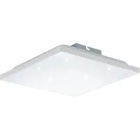 Eglo 75616 CALEMAR-S LED Applique/plafonnier 8,5W 287x287mm blanc neutre