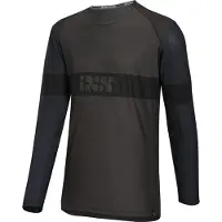 IXS Trigger EVO Kids Long Sleeve Jersey - Anthracite-Black - YL