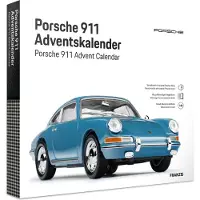 Franzis 67664 Porsche 911 Adventskalender, Modellbausatz 1:43